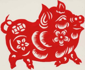 2019 Chinesisches Horoskop - Jahr Schwein